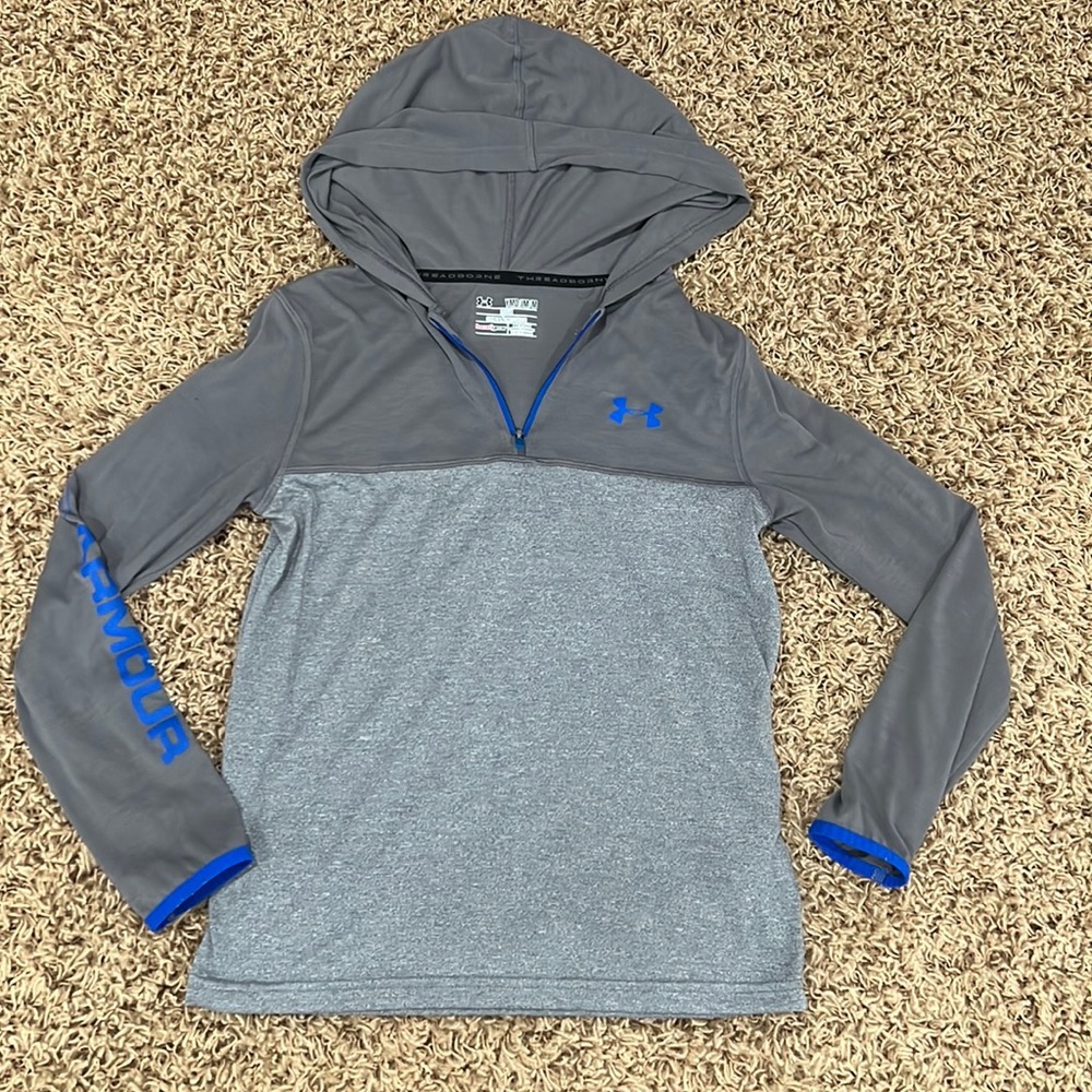Boys Under Armour threadborne pullover